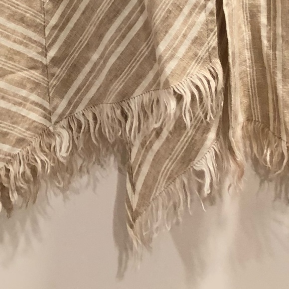 BCBGMaxAzria Asymmetrical Linen Skirt - Picture 5 of 5